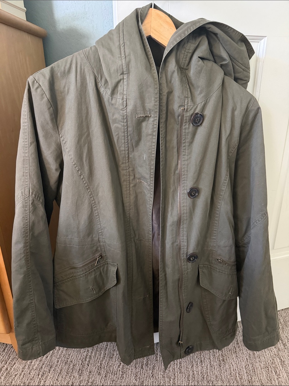 Fall Olive Green Jacket